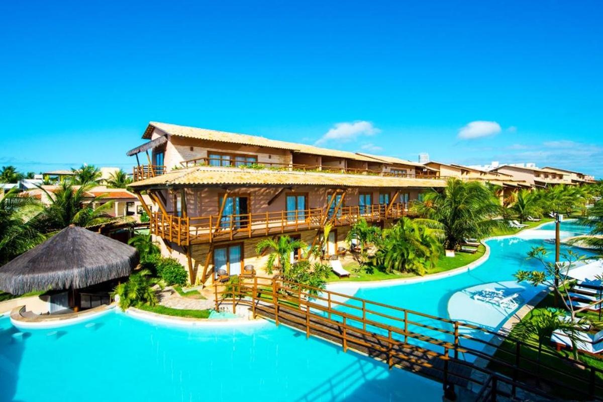 Praia Bonita Resort & Conventions - Praia De Camurupim Табатинга Экстерьер фото